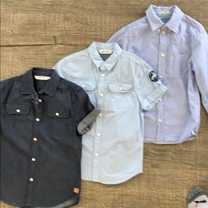 H&M boy’s woven shirt bundle size 8